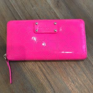 Pink Kate Spade designer wallet!